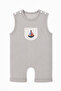 Isyiz Baby Boy Striped Jumpsuit - 2