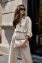 Mink Satin Metallic Chain Strap Women's Portfolio Hand and Shoulder Bag
