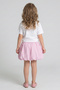 Girl's Balloon Skirt and Front-Tie T-Shirt Set - 3