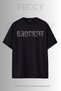 Premium Crossfit Printed Hunter Theme Unisex Oversize Women's T-Shirt Men's T-Shirt Cotton Oversize T-Shirt