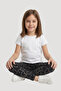 Patterned Children's Tights - Glittery Heart Patterned Girls' Tights - Soft, Stretchy, Comfortable, Cotton, Anti-Sweat - 2