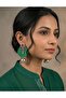 Handcrafted Indian Fabric Earrings for Women - 2