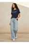 Relaxed Fit Cotton T-shirt with Print - 3