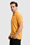 Men's Slim Fit Orange Polo Collar Basic T-Shirt 50322304-Vr244 - 2