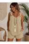 Women's V-Neck Bohemian Casual Blouse Shorts Set - 3
