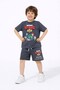 Boys' Brawl Stars Model Cotton Shorts Set - 4