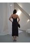 Stylish Dress with Polka Dot Neck Detail - 2