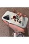 iPhone 16 Plus Compatible Retro Red Rose Printed Impact Protective Hard Case - 2
