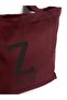 Bordo Harfli Tote Bag (Z) - 2