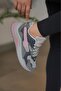Women's Charcoal grey Powder Orthopedic Sole Everyday Sneakers 086-1 - 2