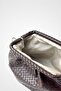 Alba Knitted Detailed Hand and Shoulder Bag - Clutch - 6