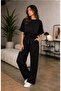 Women's Summer Viscose Suit with Elastic Front Oversize