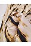 Telali Cream Brown Satin Fabric Stylish Light Shiny 140X115Cm - 5