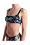 حمالة صدر نسائية من FUNPLANET BIKINI باللون الأسود متعدد الألوان - 5