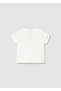 Baby Girl Printed T-Shirt White - 01080 - 2