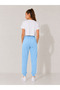 Mişil 18405-26 Girls' Jogger Sweatpants with Pockets, Lace-Up, Comfortable Fit, Sports Bottoms - 4
