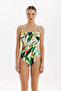 Viola Patterned Swimsuit - 2