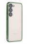 Ilkeshop New Galaxy S23 Case with Lens Silicone (175458) - Green