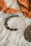Tiger's Eye Stone Cracked Stone Bracelet Real Natural Stone Brass Plated Extension Certified Bracelet - 4