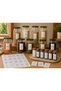 80 Pieces Premium Series Spice Label Set - Waterproof Modern Design Kitchen Organizer Sticker White Color - 4