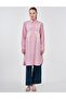 Embroidery Detailed Cotton Tunic Pink - 3
