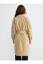 Nevavm Double-Breasted Collar Oversize Women's Trench Coat - 4