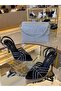 Imported Stoned Model Ankle Strap Women's Shoes 617-21 - 5