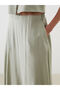A-Line Skirt with Elastic Waist - 3