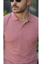 Men's Short Sleeve Collared T-Shirt - 2