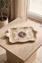 Hümay Italian Rosewood Presentation Tray, Cream 4 Pieces - 4