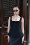 بلوزة بحزام سميك