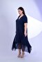 Women's Plus Size Skirt Hem Chiffon Dress - 4