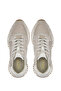 Women's Genuine Leather Beige Suede Sneakers & Sneakers - 5