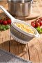 Foldable Kitchen Strainer with Handle - 2