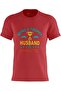 Men's Printed Design T-Shirt (Being A Trophy Husband Is Exhausting)| Round Neck Regular Fit T-shirt - 4