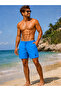 Men's Swim Shorts with Side Zipper Pockets and Inner Mesh Lining, Men's Swimwear Shorts - 2