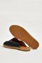 Manas Model Genuine Suede Leather Rubber Sole Slippers - 3