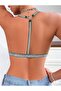 Green Women's Bra with Front Opening Clip - 3