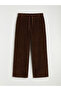 Elastic Waist Loose Fit Girls' Trousers - 2