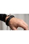 Men’s Multi-Layer Braided Bracelet – Adjustable Casual Fashion Wristband