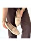 Owes Beige Skin Heeled Shoes - 4