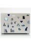 44 Pcs Blue Vintage Retro Sticker Set - Sticker Set Scrapbook Bullet Journal - 2