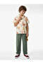 Cotton Patterned Short Sleeve Shirt - 2