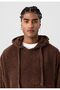 Stone Hooded Oversize Hoodie - 6