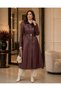 Belted Faux Leather Trench Coat - 2