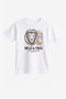 Lion Printed Wild & Free 100% Cotton Boys' T-Shirt Little Explorer - 2