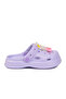 404 F-P Lilac Girls' Sabo Slippers - 4