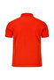 Pomegranate Flower Regular Fit Non-Curling Polo Collar 100% Cotton T-Shirt - 4