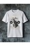 Authentic Motorcycle Vintage Printed Oversize T-Shirt