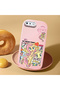 Pink Silicone Case with Shock-Absorbing Camera Protections Compatible with iPhone 7 Plus/8 Plus - 2
